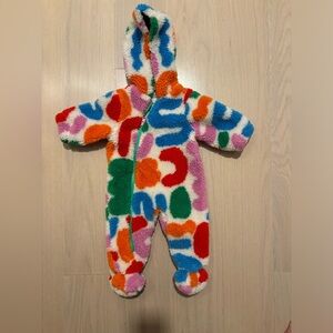 Stella McCartney kids Teddy shapes bunting one piece 6 months